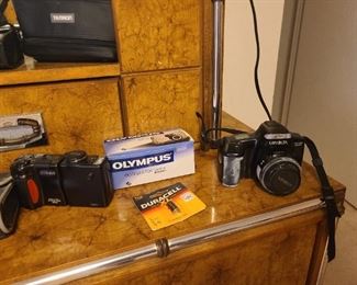 Olympus & Minolta cameras