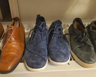 Men's shoes size 12.5 - 13 
Brands ~ Tacco - Magnanni, UGG, Rag & Bone New York