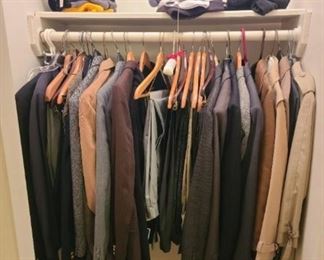 Two piece suits and dress jackets