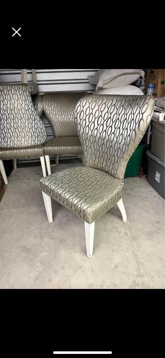 Designer silk chairs
