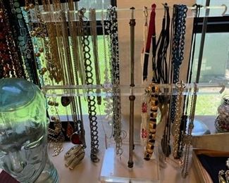 More costume necklaces