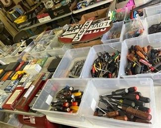 Screwdrivers, Pliers, Wrenches