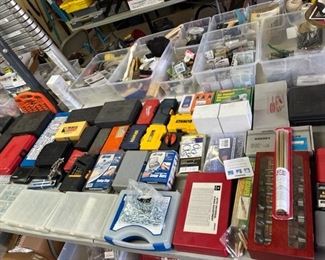 We have several Kreg tools and hardware. Forstner Bit Sets. Dewalt screwdriver bit sets. Drill bits. You name it, we got it.