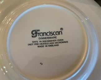 English Franciscan earthenware markings