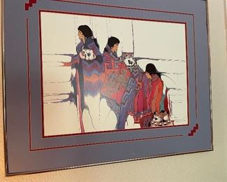 A large Amado M Pena print