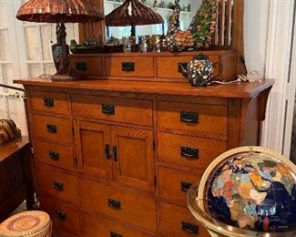 Arts and Craft style buffett