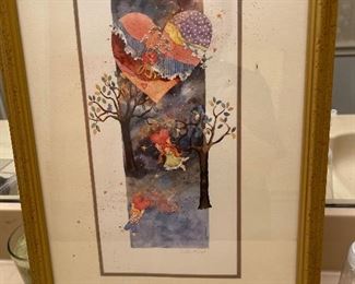 Debbie Kingston artist signed art piece