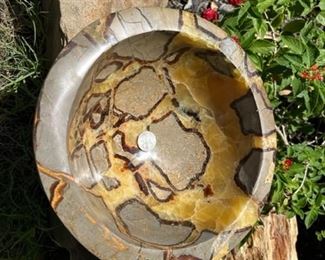 Large Septarian Dragon Stone Bowl
