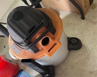 Ridgid shop vac