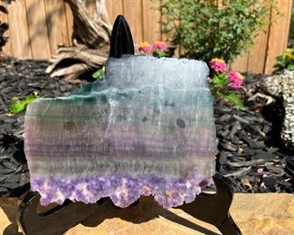 Fluorite slice