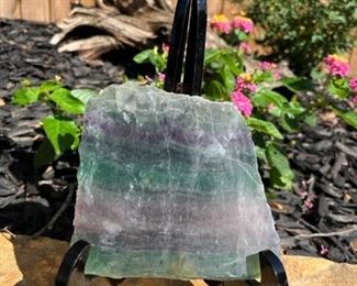 Another Fluorie piece sliced