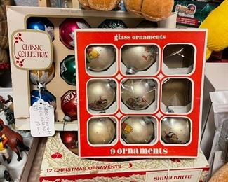 Vintage Wonderful World of Disney ornaments, vintage ornaments