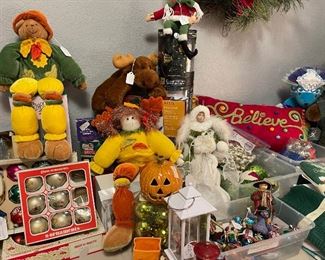 Tree toppers, micro lights and Thanksgiving