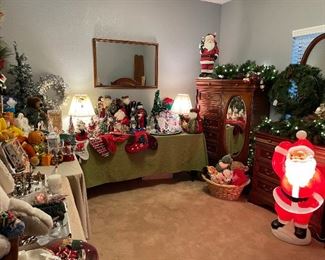 Looking into the Christmas room