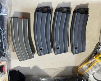 Extra AR-15 clips. 5.56 and .223