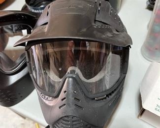 Paintball helmet/mask