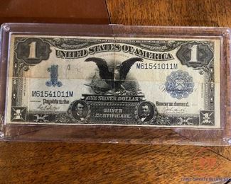 1899 Black Eagle $1 Silver Certificate