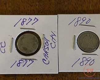 Seated Liberty SILVER Dimes