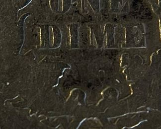 Seated Liberty CARSON CITY Silver Dime