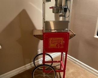 Funtime Carnival Style Popcorn Popper Cart