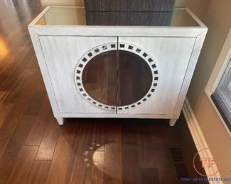 Glass Topped Cabinet