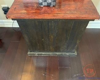 Custom Made Distressed Side Table