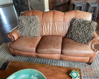 HANCOCK & MOORE Leather Sofa