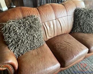 HANCOCK & MOORE Leather Sofa