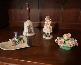 Various figurines