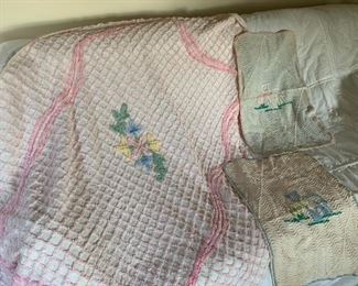 Chinelle baby bed spread and doll bed spreads