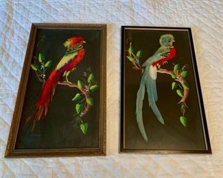 Artwork, Birds made from feathers