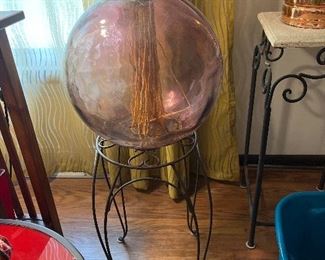 Amethyst Glass Colored Vase