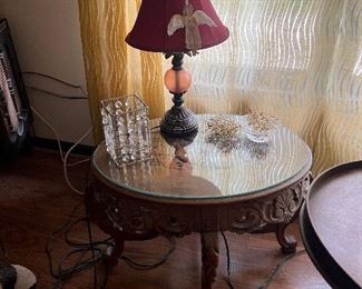 Table Lamp & Tables