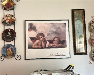 Decorative Plates & Holder