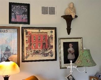 Art, Table Lamps & More