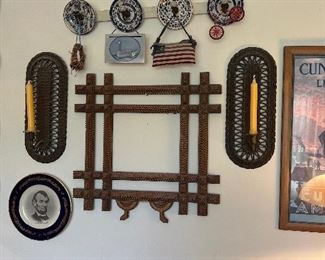 Lots of Neat Wall Art & Tramp Art