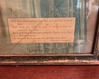 Liberty Girl Framed