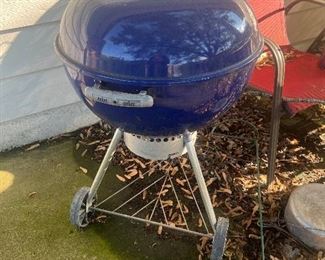 Blue Weber Grill