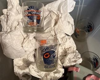 Bears Super Bowl Glasses