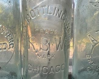 Antique bottle Ryan Bottling Works Chicago Illinois