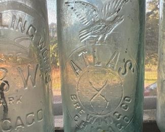 Antique Bottle Atlas brewing co chicago