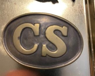 Confederate States Belt Buckle