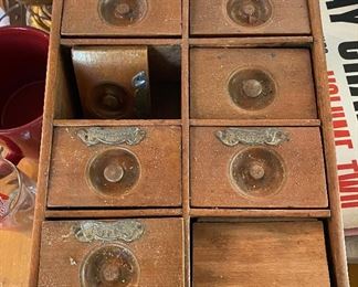 Vintage Spice Cabinet