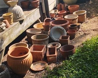 Lots Of Garden Pots