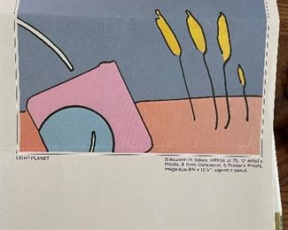 Peter Max silkscreen , signed , limited edition .
Minimum $1500