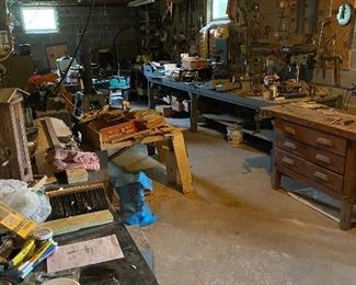 Packed basement...