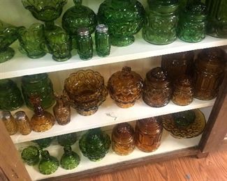 Collection of Moon and stars
Amber and Green 