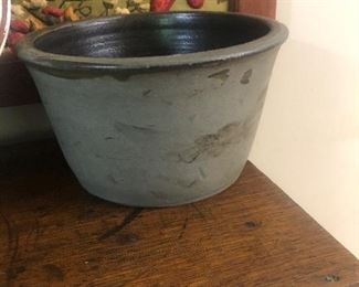 Tenn pottery salt crock 
