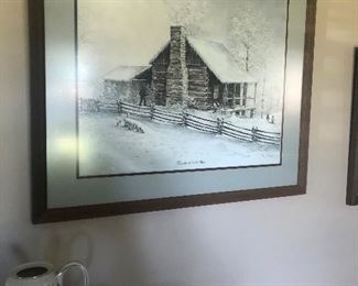 Footprints in the Snow 
Fred thrasher 