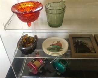 Buttons and bows ashtray 